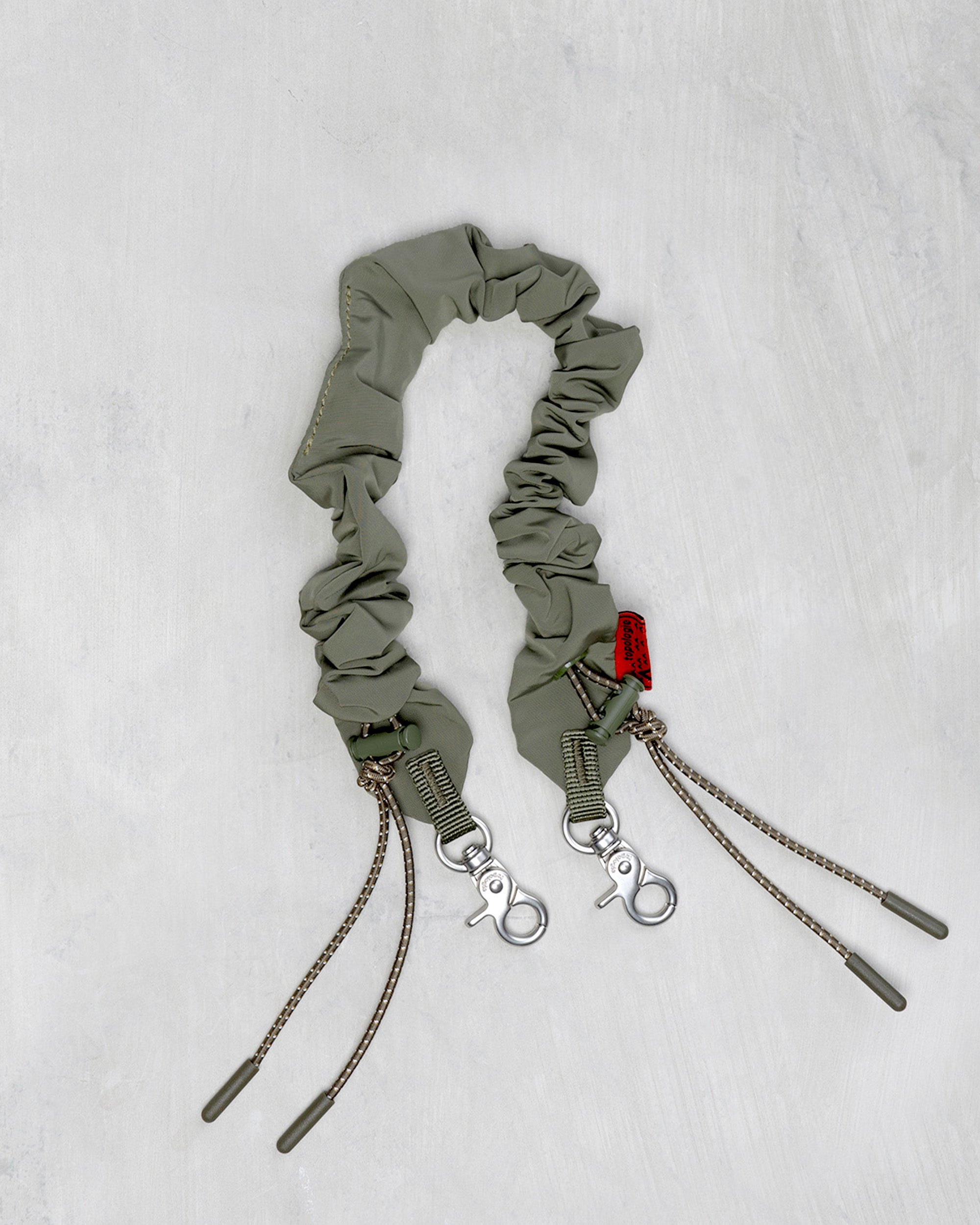 Bungee Wrist Strap / Army Green Satin – Topologie EU