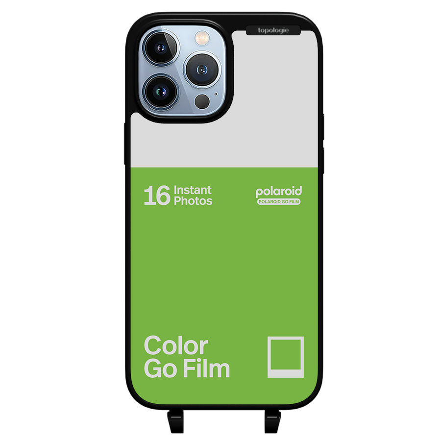 Polaroid x Topologie Bump Phone Case / Matte Black / Color Go Film Spring