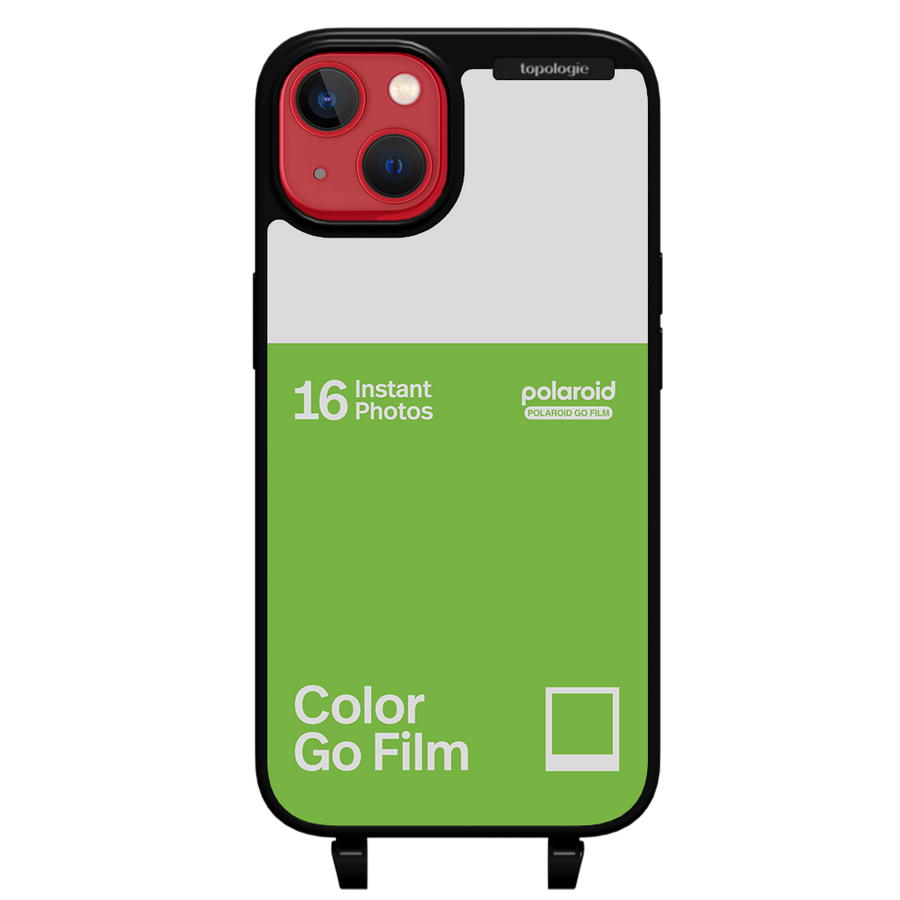 Polaroid x Topologie Bump Phone Case / Matte Black / Color Go Film Spring