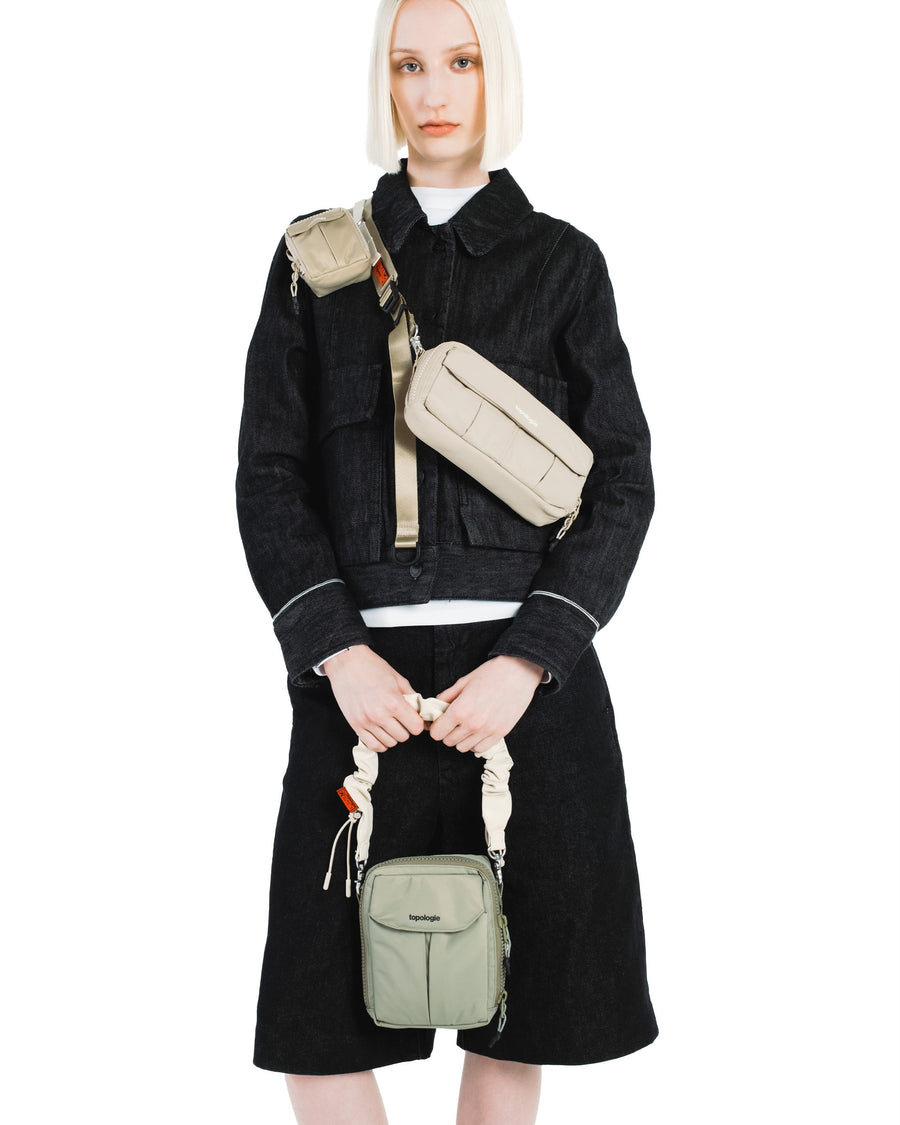 Utility Sacoche / Moss / Puffer Strap / Moss