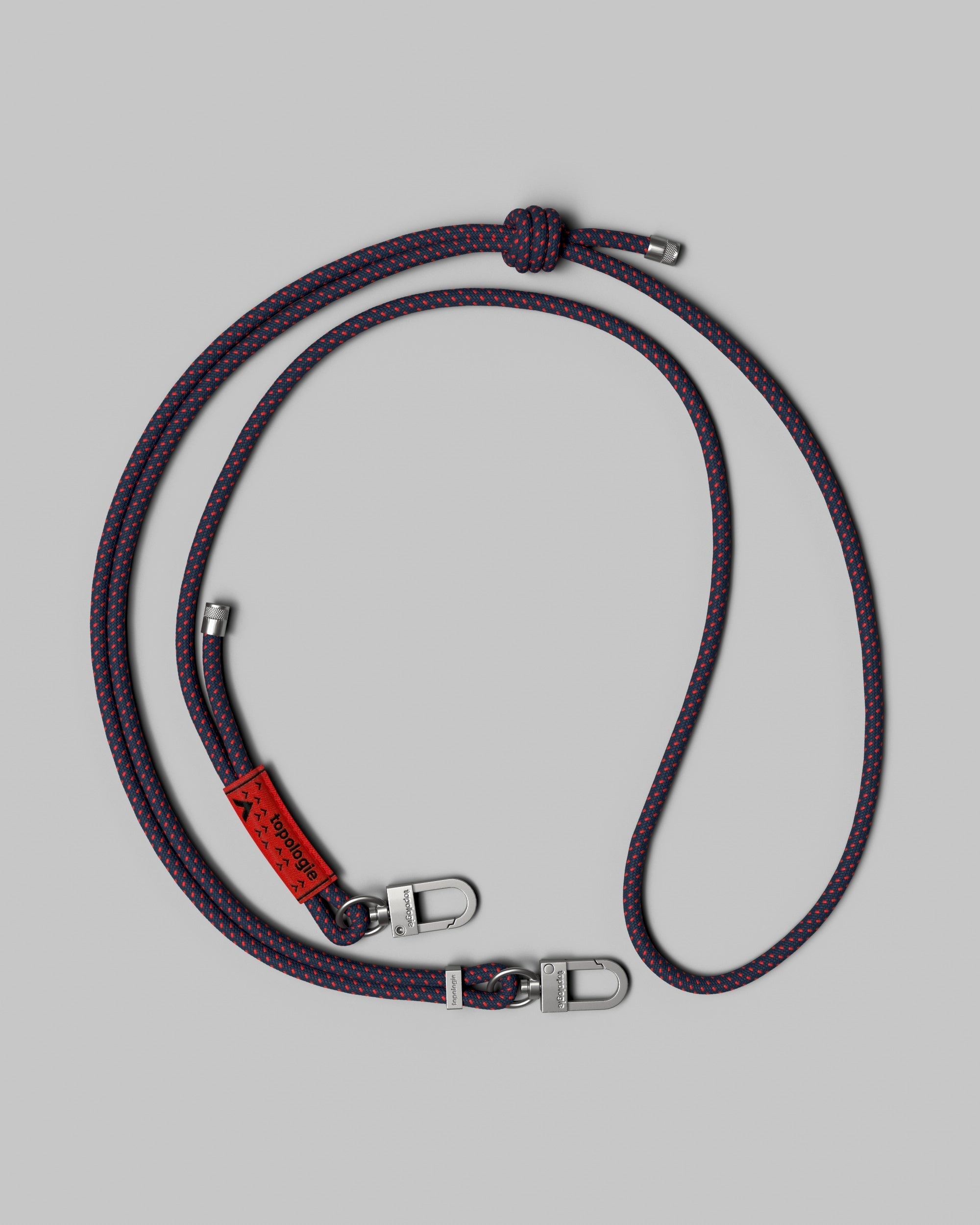 Corde de 6,0 mm / Bleu marine à pois