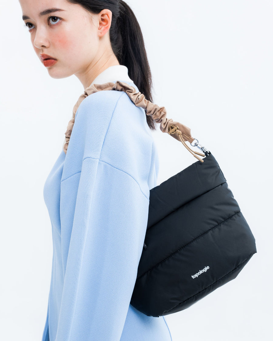 Besace / Off White (Puffer) / To-go Strap Wide / Pebble