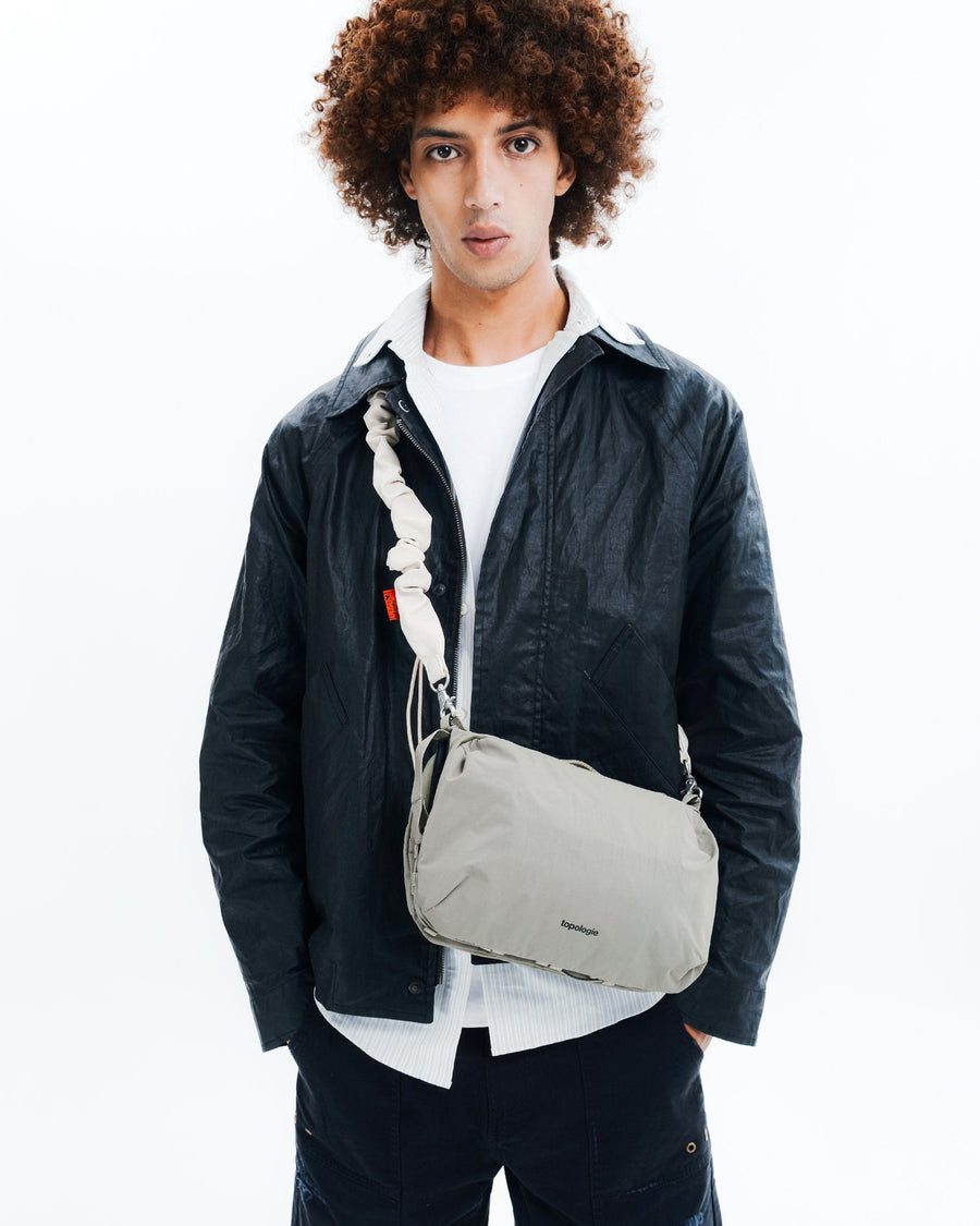 Bottle Sacoche Large / Taupe (Puffer) / Utility Sling / Khaki