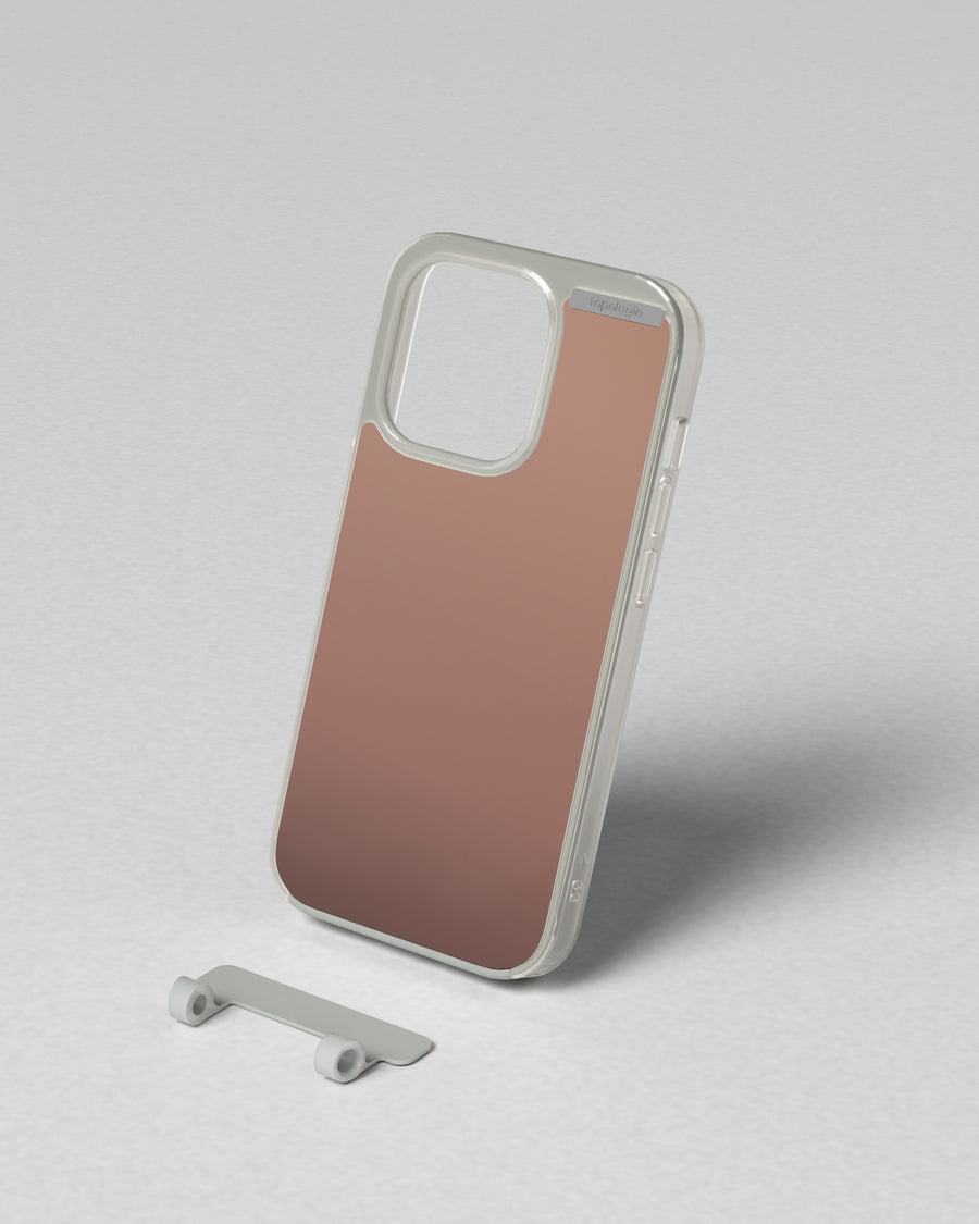 Bump Phone Case / Rose Gold Mirror / Frost