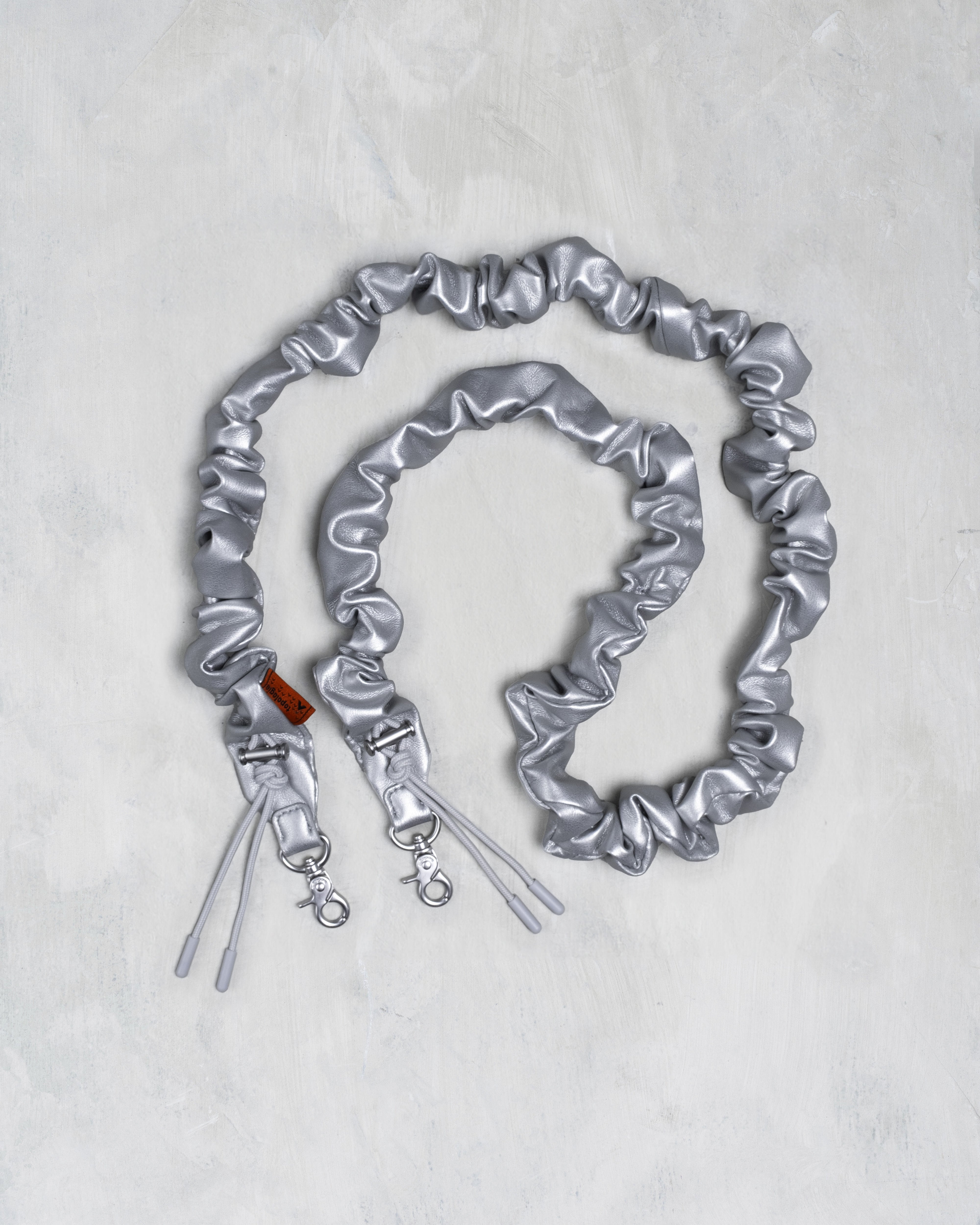 Sangle élastique / Chromé / Cuir synthétique
