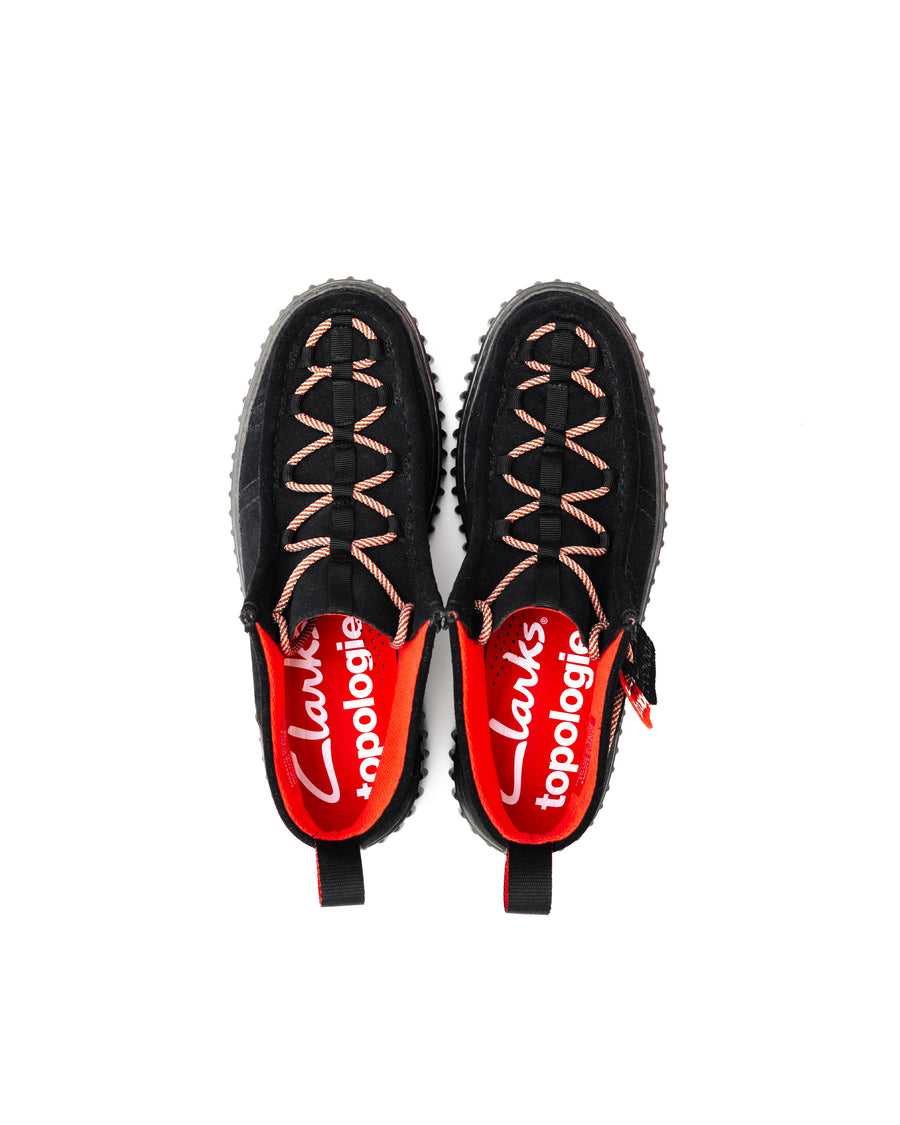 Topologie x Clarks Footwear Torhill Hi / Interest Black