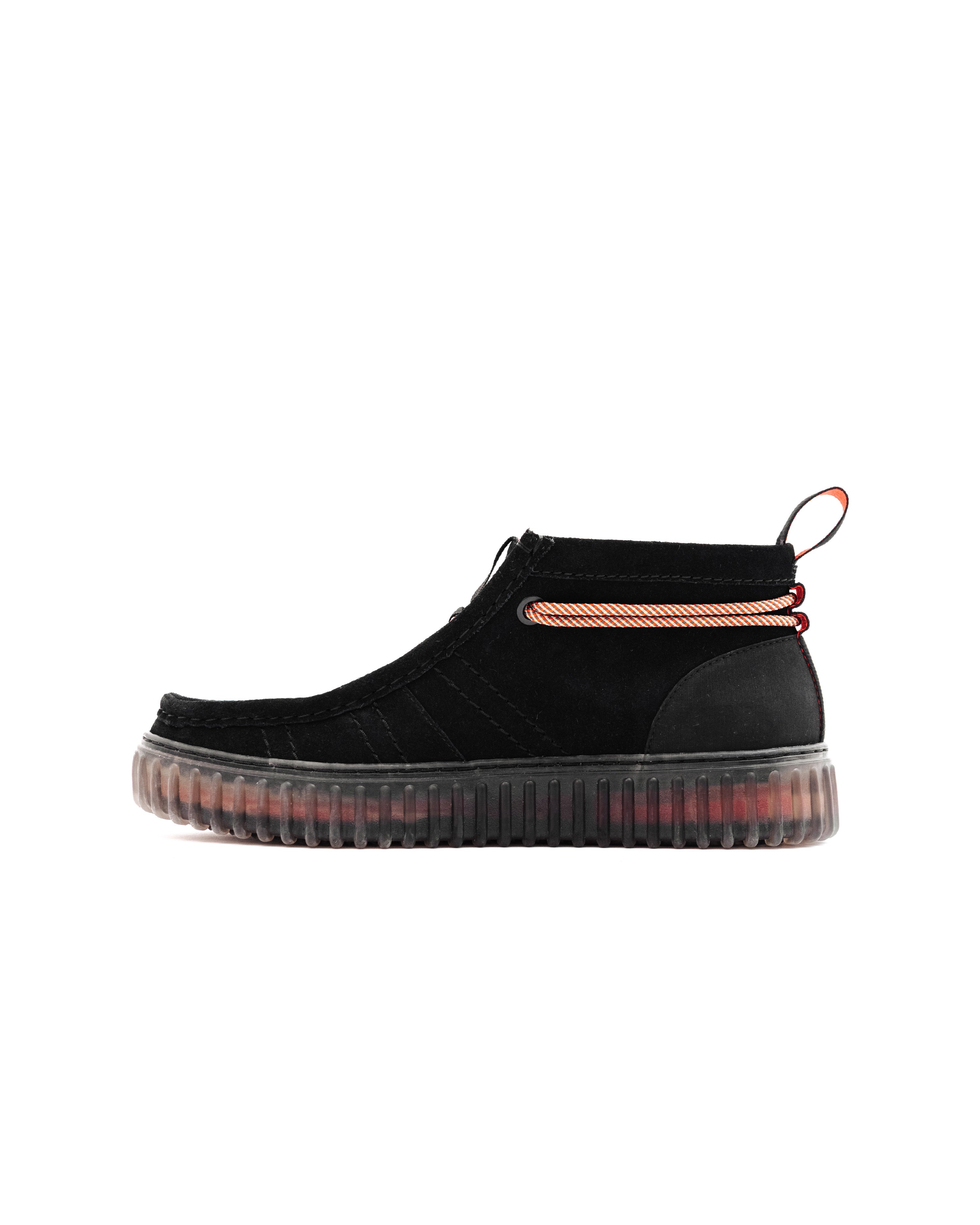 Topologie x Clarks Footwear Torhill Hi / Interest Black
