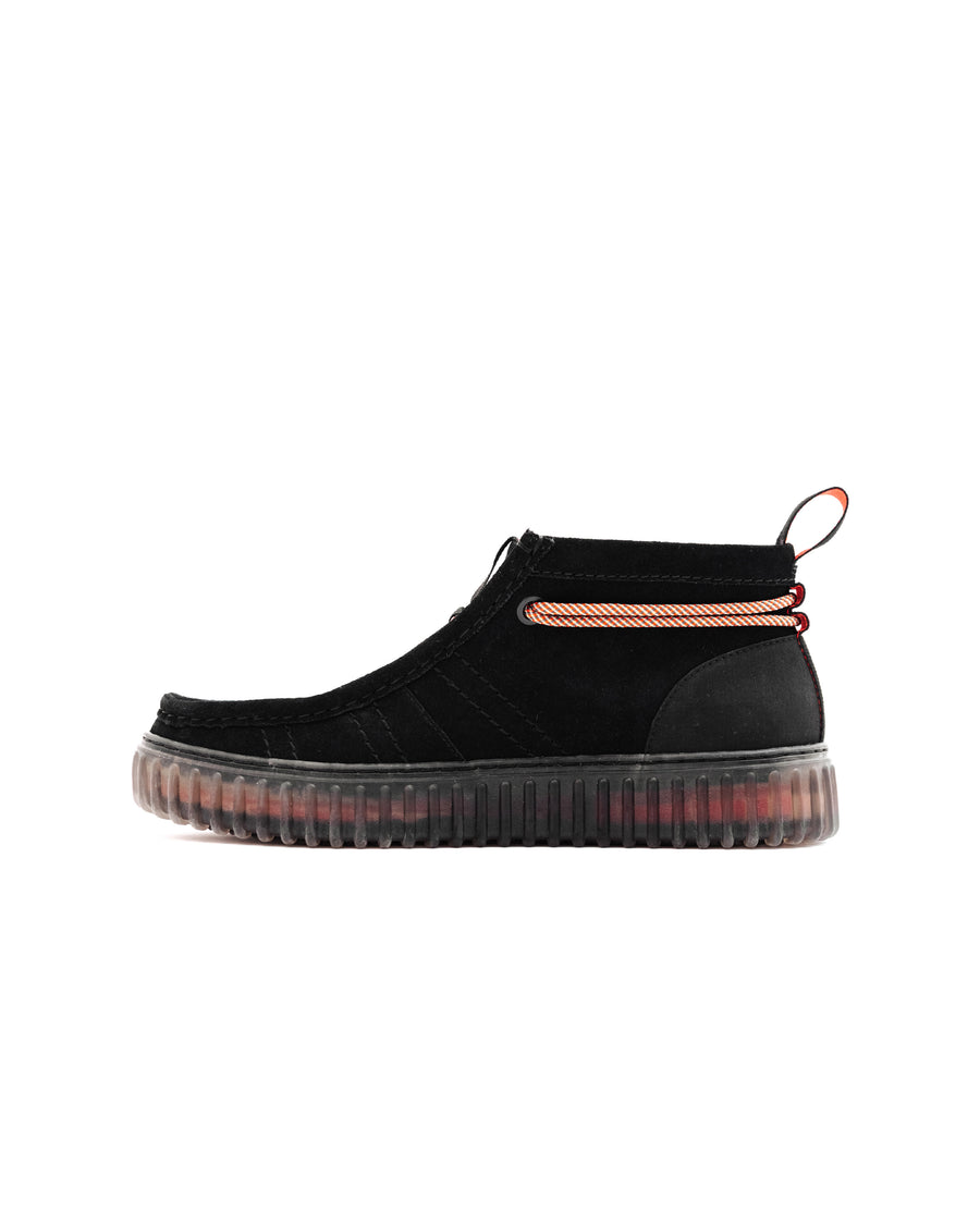 Topologie x Clarks Footwear Torhill Hi / Interest Black