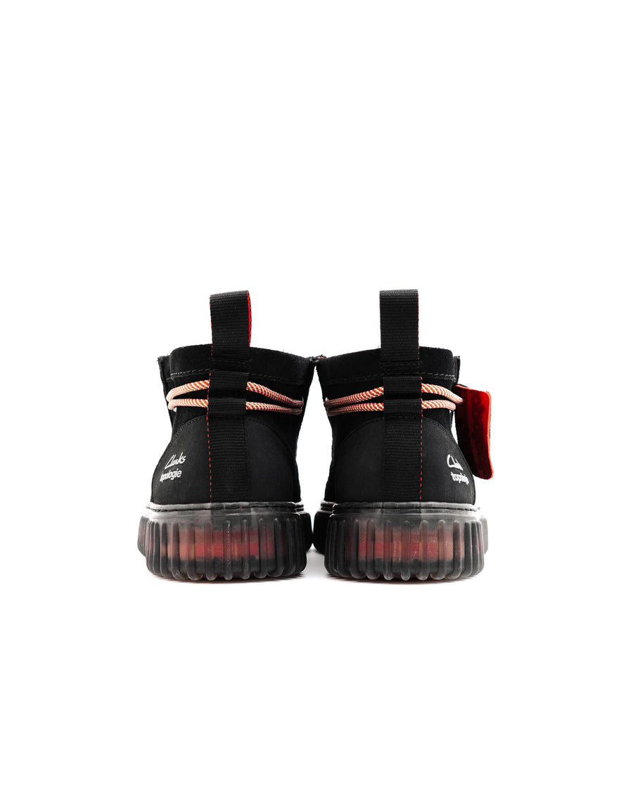 Topologie x Clarks Footwear Torhill Hi / Interest Black