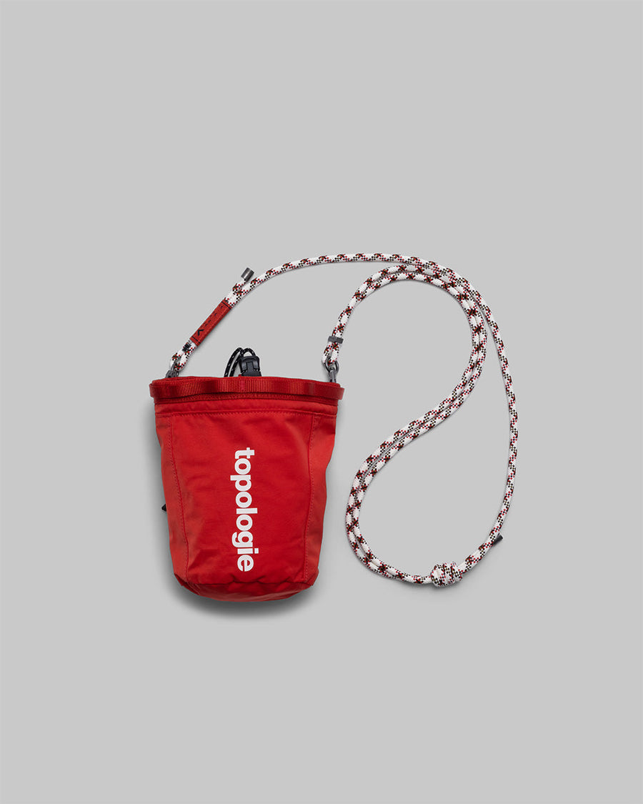 Chalk Bag / Topologie Red / 6.0mm Rope / White Jukebox