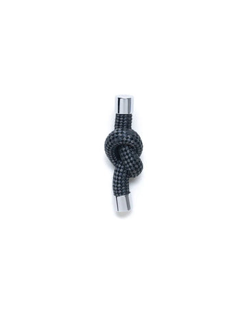 Camilla De Feo Rope Knot Earring / Black Lattice