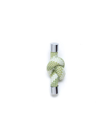 Camilla De Feo Rope Knot Earring / Celery