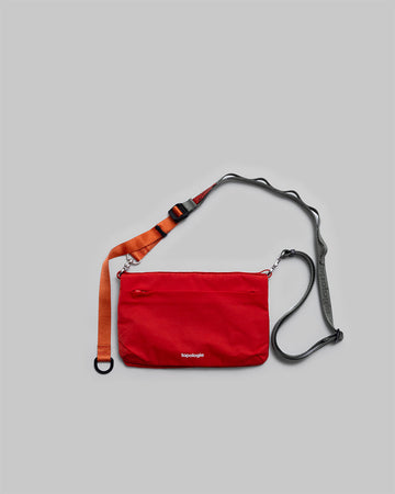 Flat Sacoche Small / Topologie Red / Utility Sling / Woods