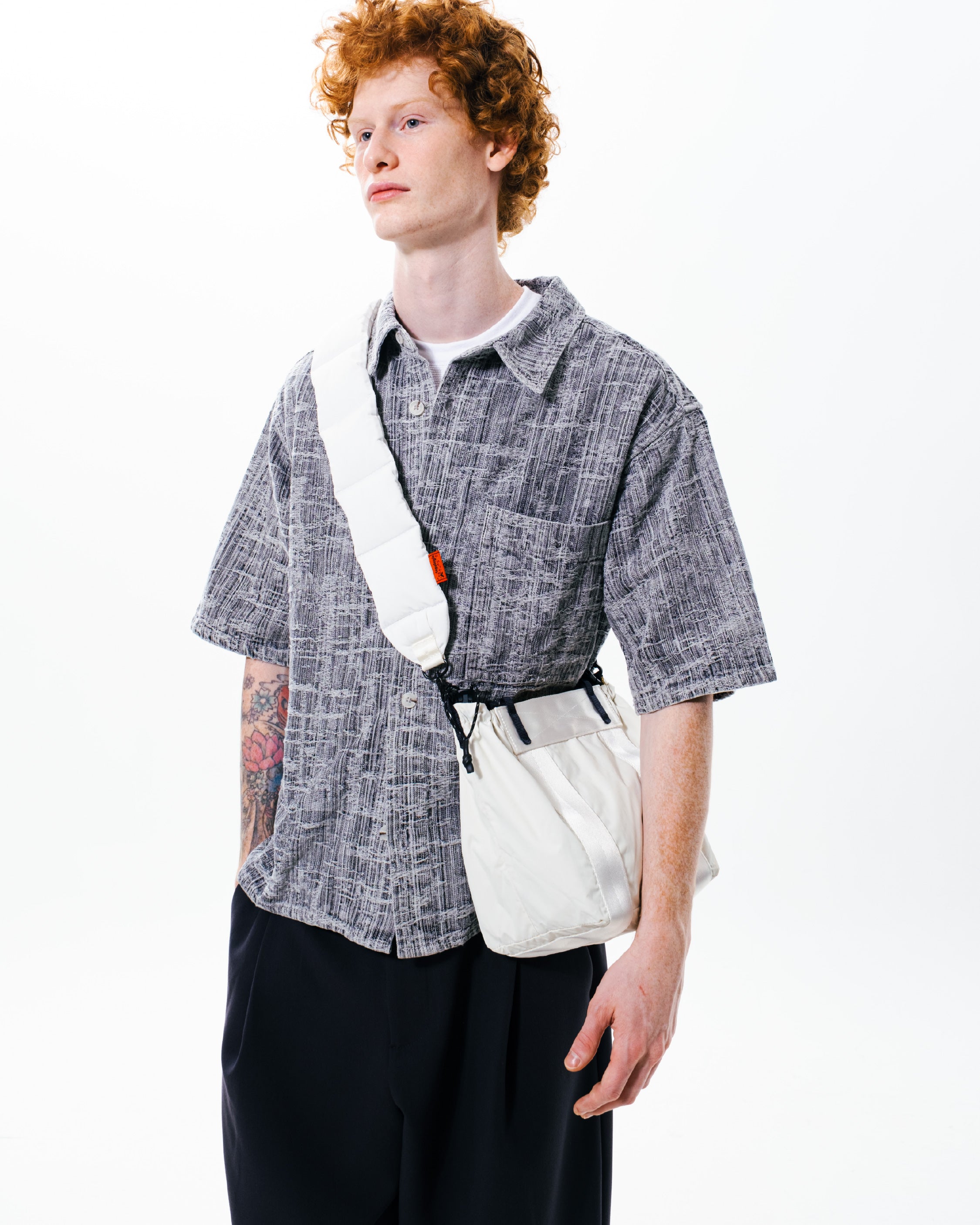 Sac Summit Tote Small / Marshmallow / Boucle en corde de 10 mm / Coffee Melange
