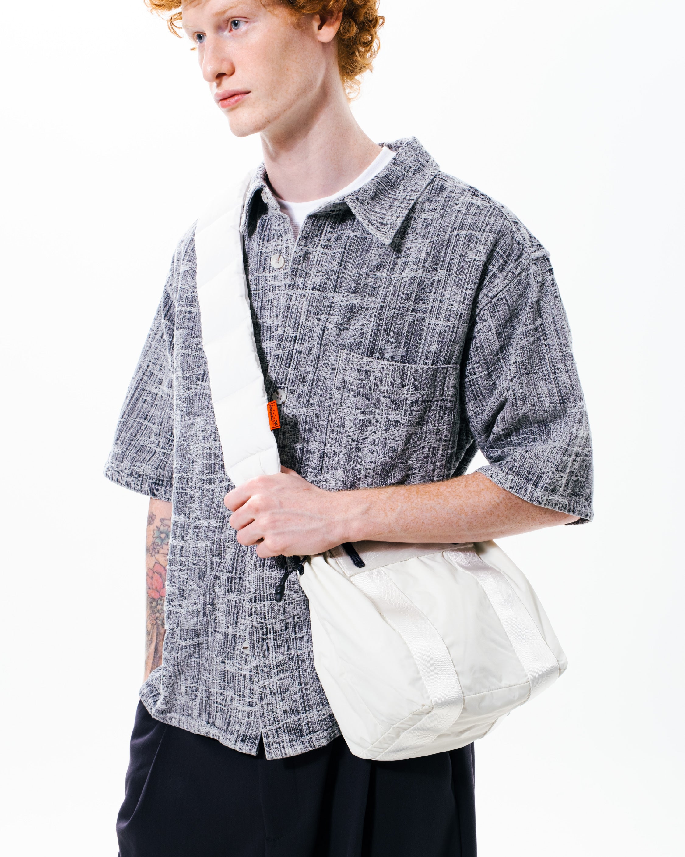 Sac Summit Tote Small / Marshmallow / Boucle en corde de 10 mm / Coffee Melange