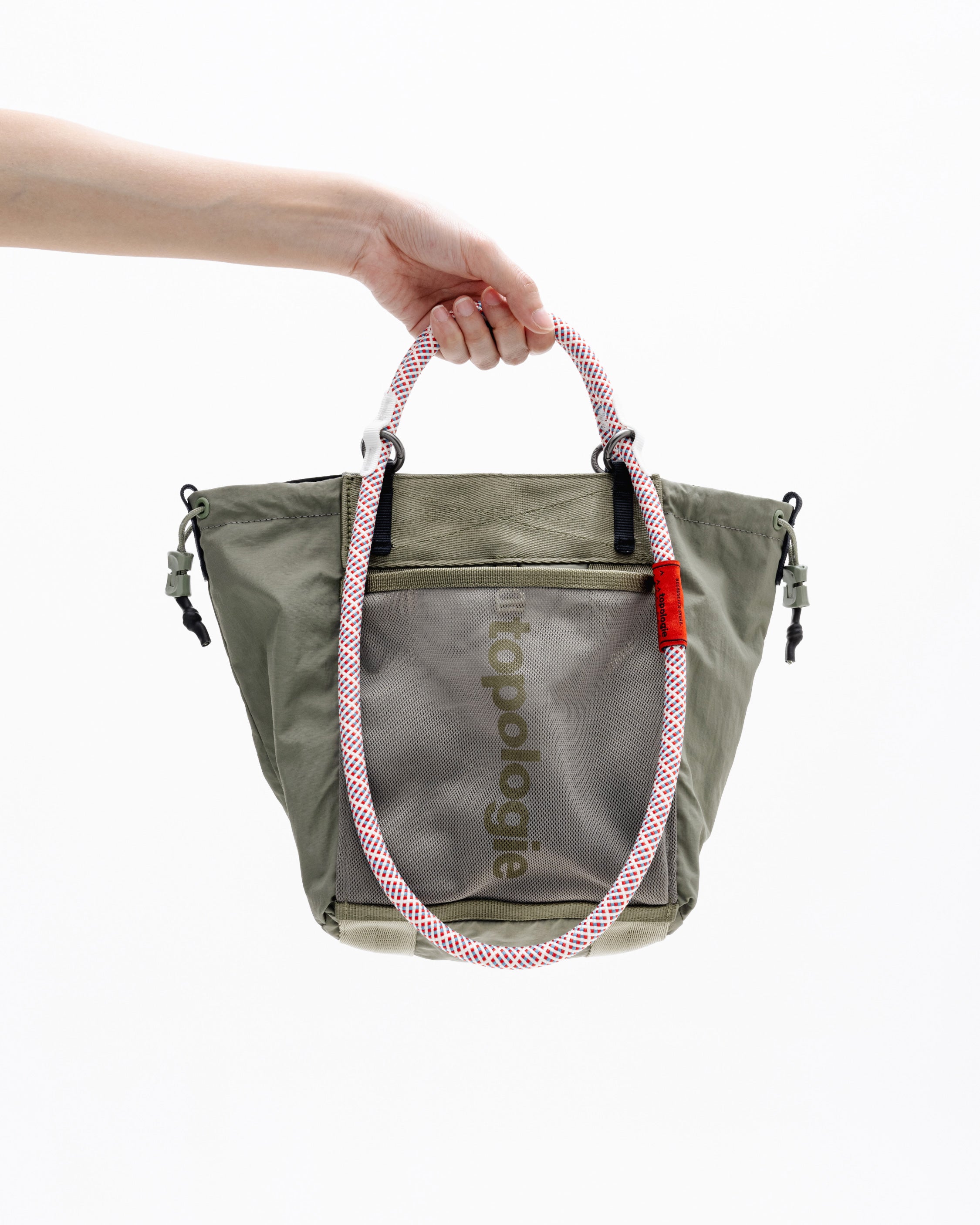 Sac Summit Tote Small / Marshmallow / Boucle en corde de 10 mm / Coffee Melange