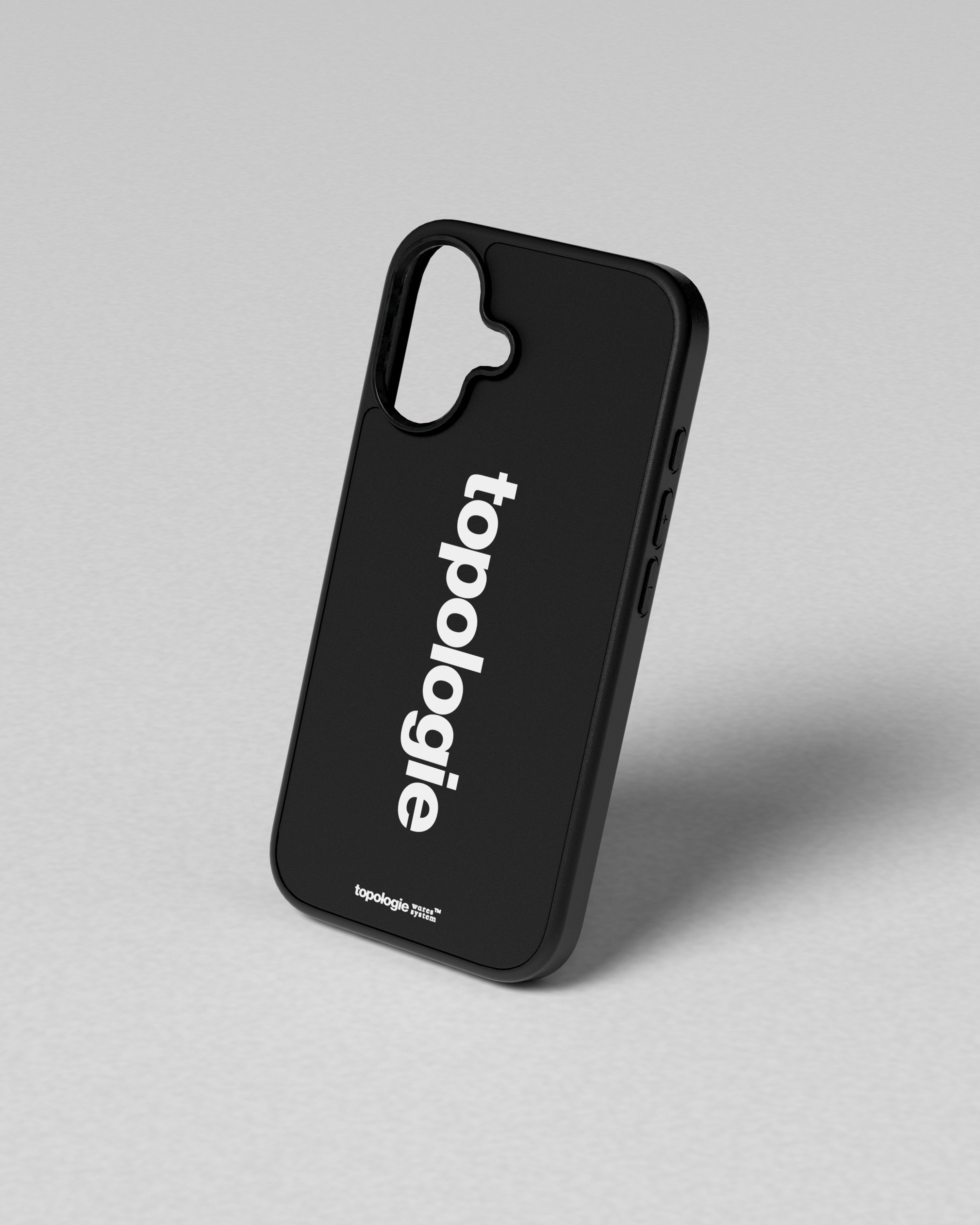 CLANE×Topologie iPHONE12 CASE BLACK All Phone Cases – Topologie EU