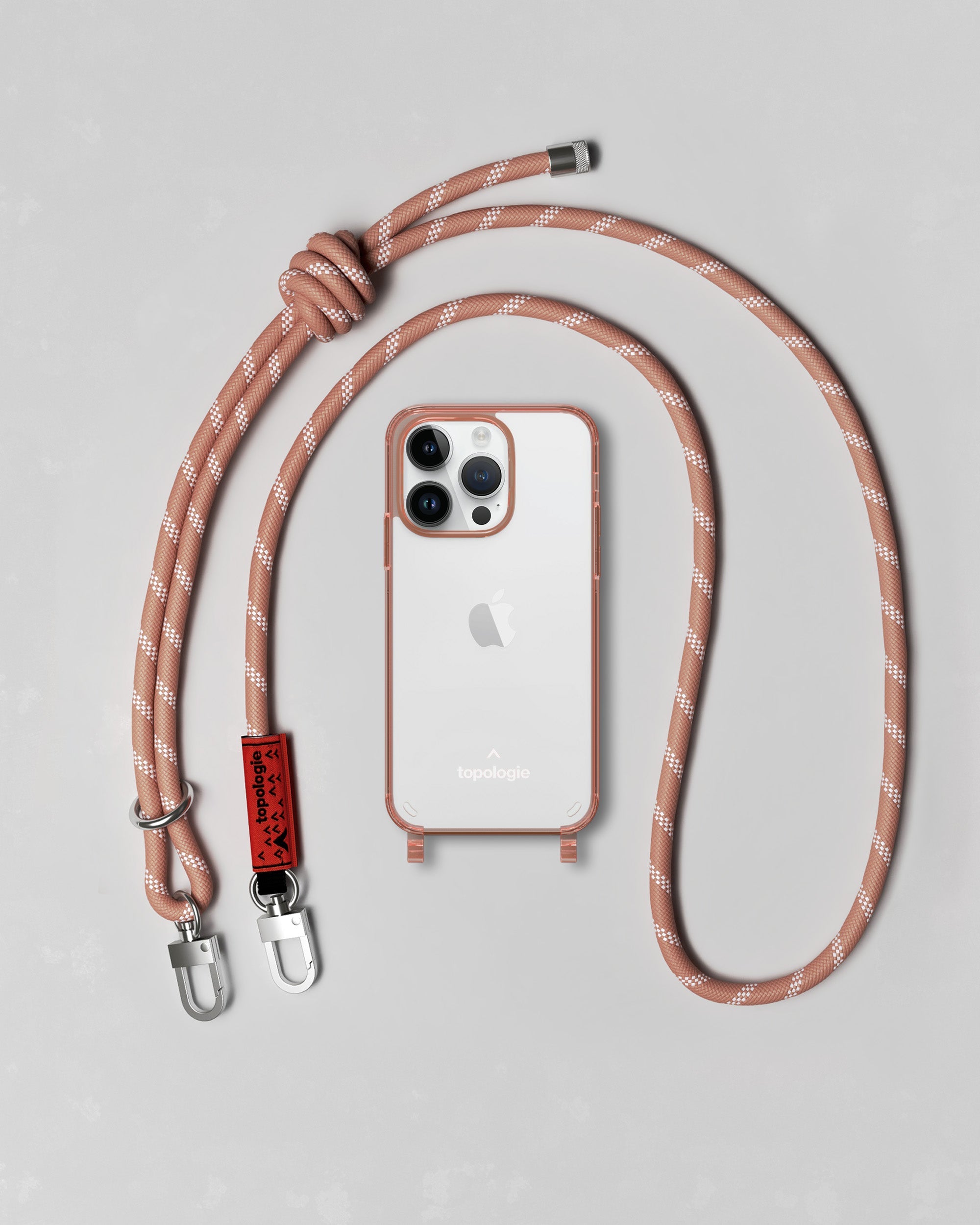 Verdon Phone Case / Blush Pink / 8.0mm Peach Patterned