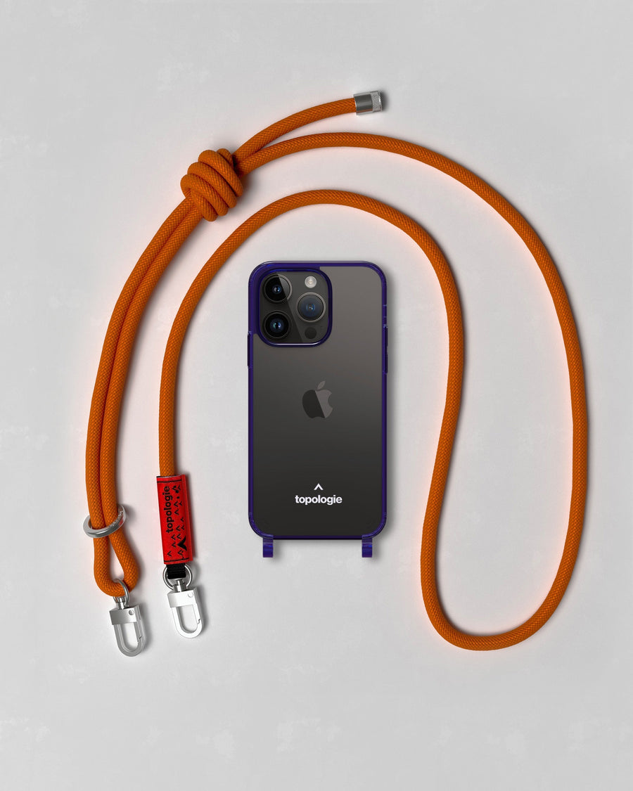 Verdon Phone Case / Neon Purple / 8.0mm Charred Desert