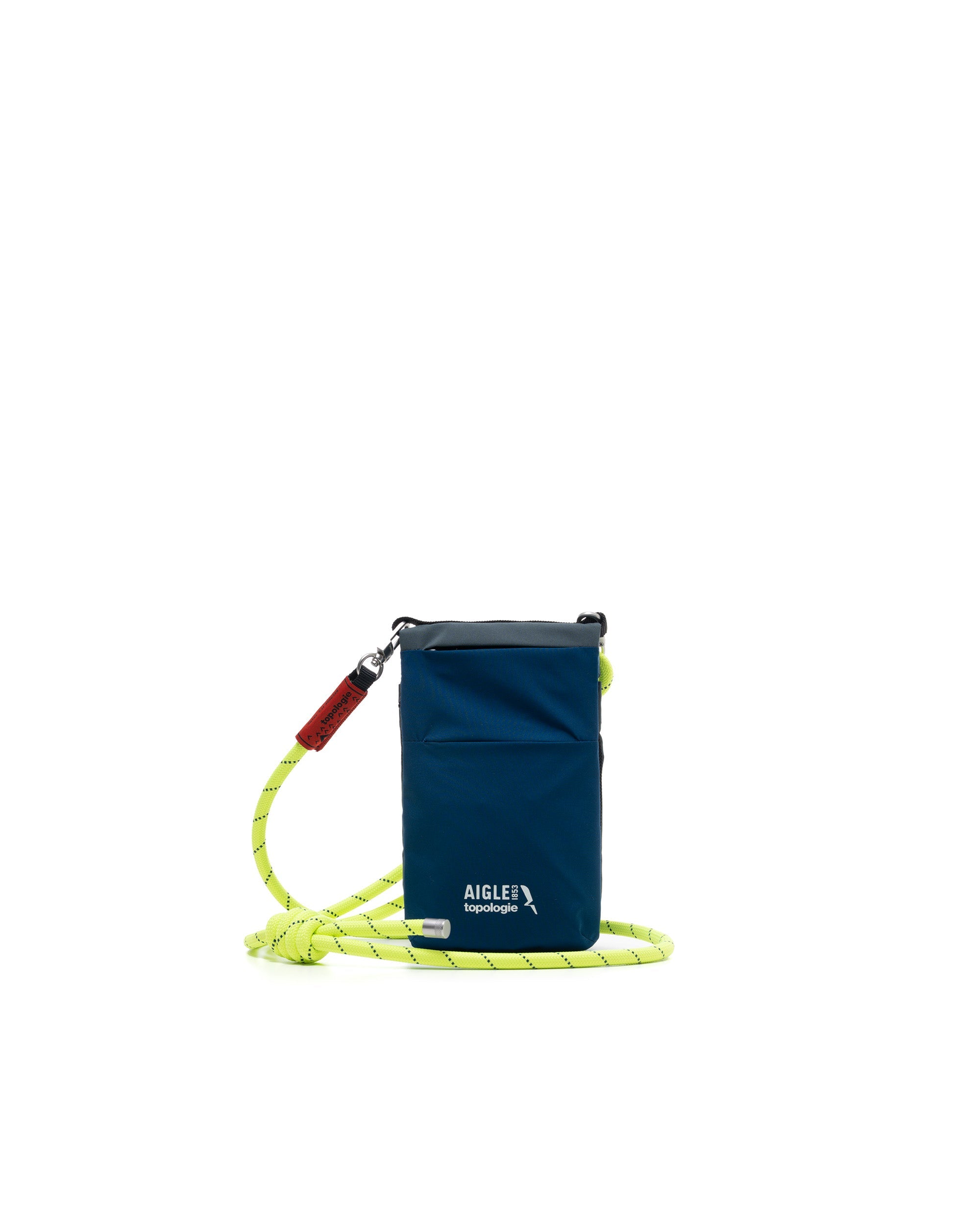 Topologie x Aigle Trio Sacoche pour téléphone multicolore / Poseidon / Corde de 8,0 mm / Hélice jaune fluo
