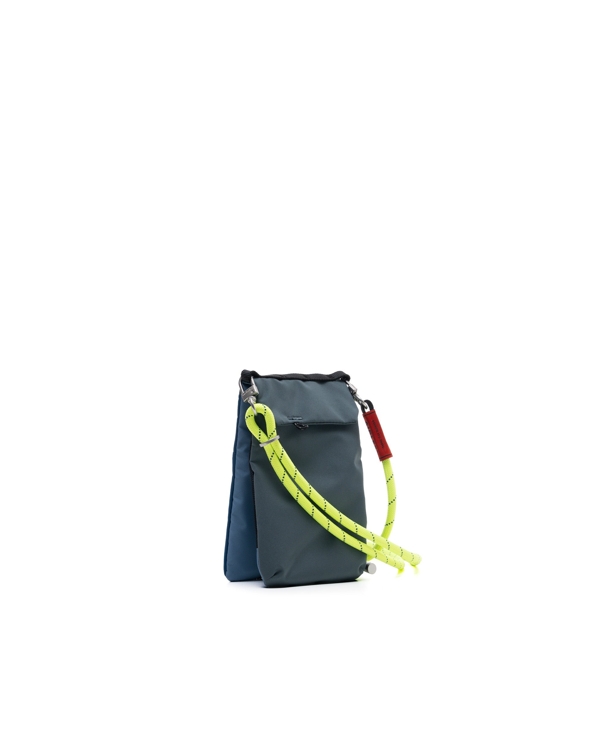 Topologie x Aigle Trio Sacoche pour téléphone multicolore / Poseidon / Corde de 8,0 mm / Hélice jaune fluo