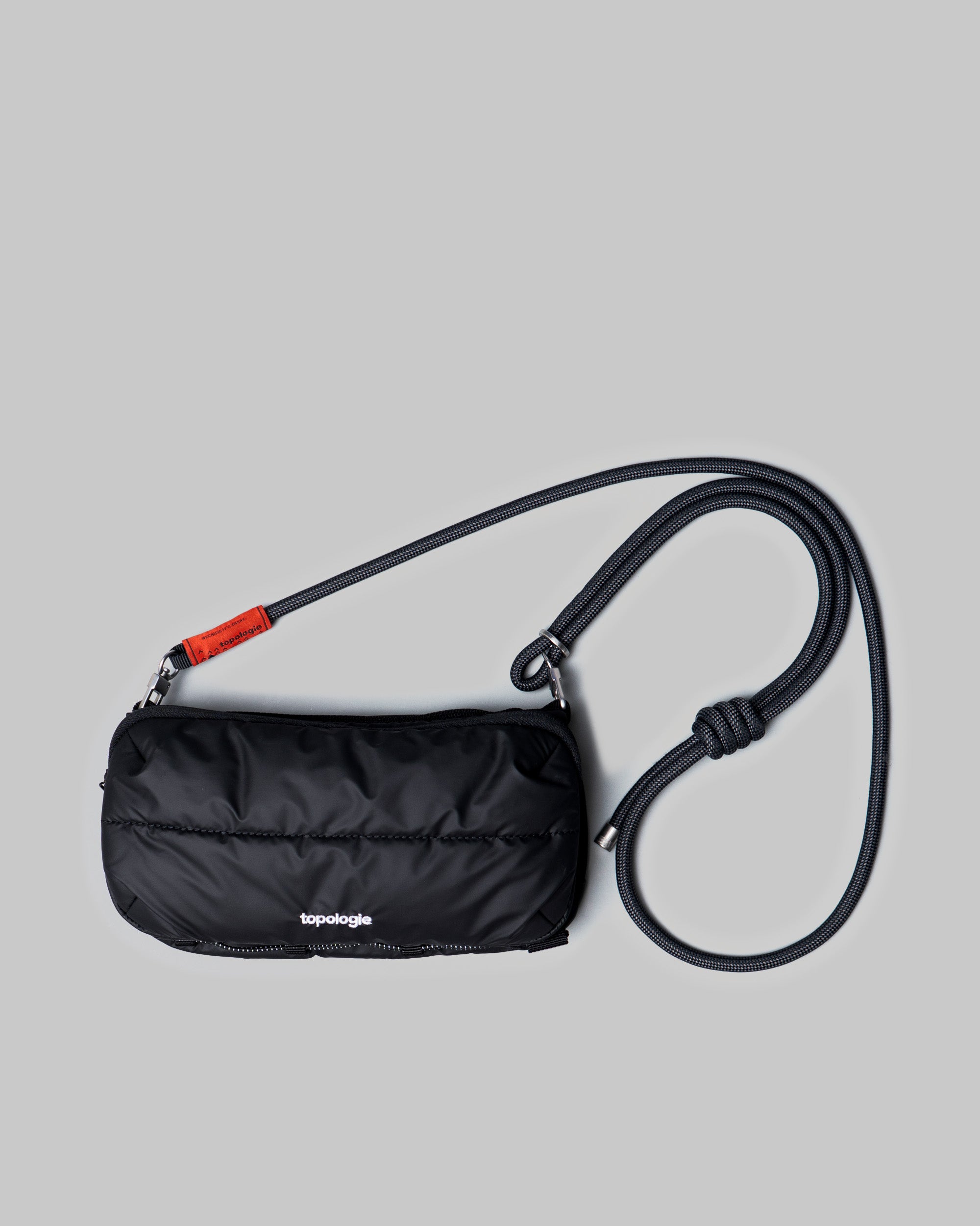 Bottle Sacoche / Puffer Black / 8.0mm Black Lattice