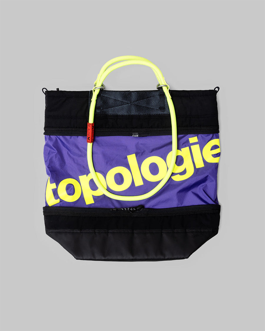 Convert Tool Bag / Black / Electric Purple (Tech Sateen) / 10mm Rope Loop / Neon Yellow Solid