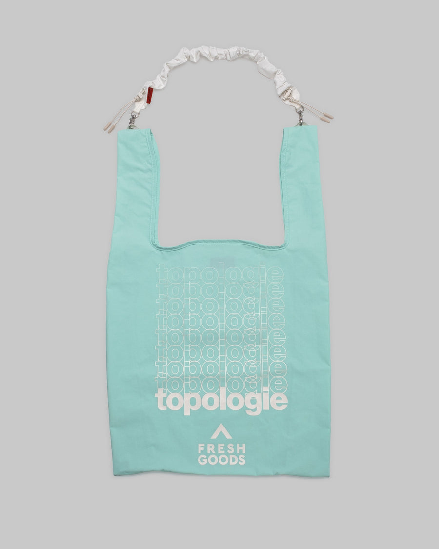 Konbini Bag / Mint / Papery / Bungee Wrist Strap / Marshmallow / Tech Sateen