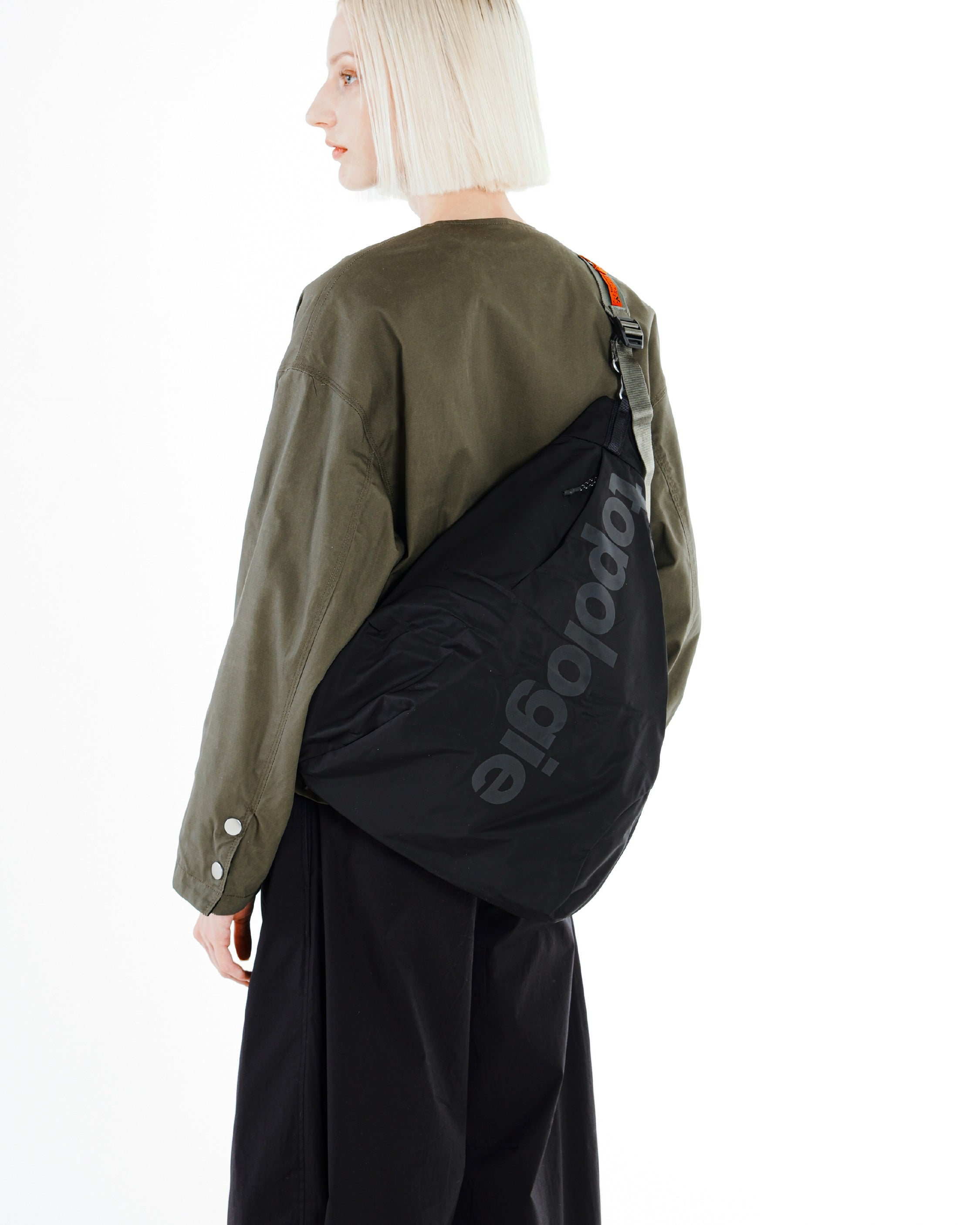 Sac à bandoulière Sling Messenger Large / Moss / Sac à bandoulière Utility Sling Wide / Mocha