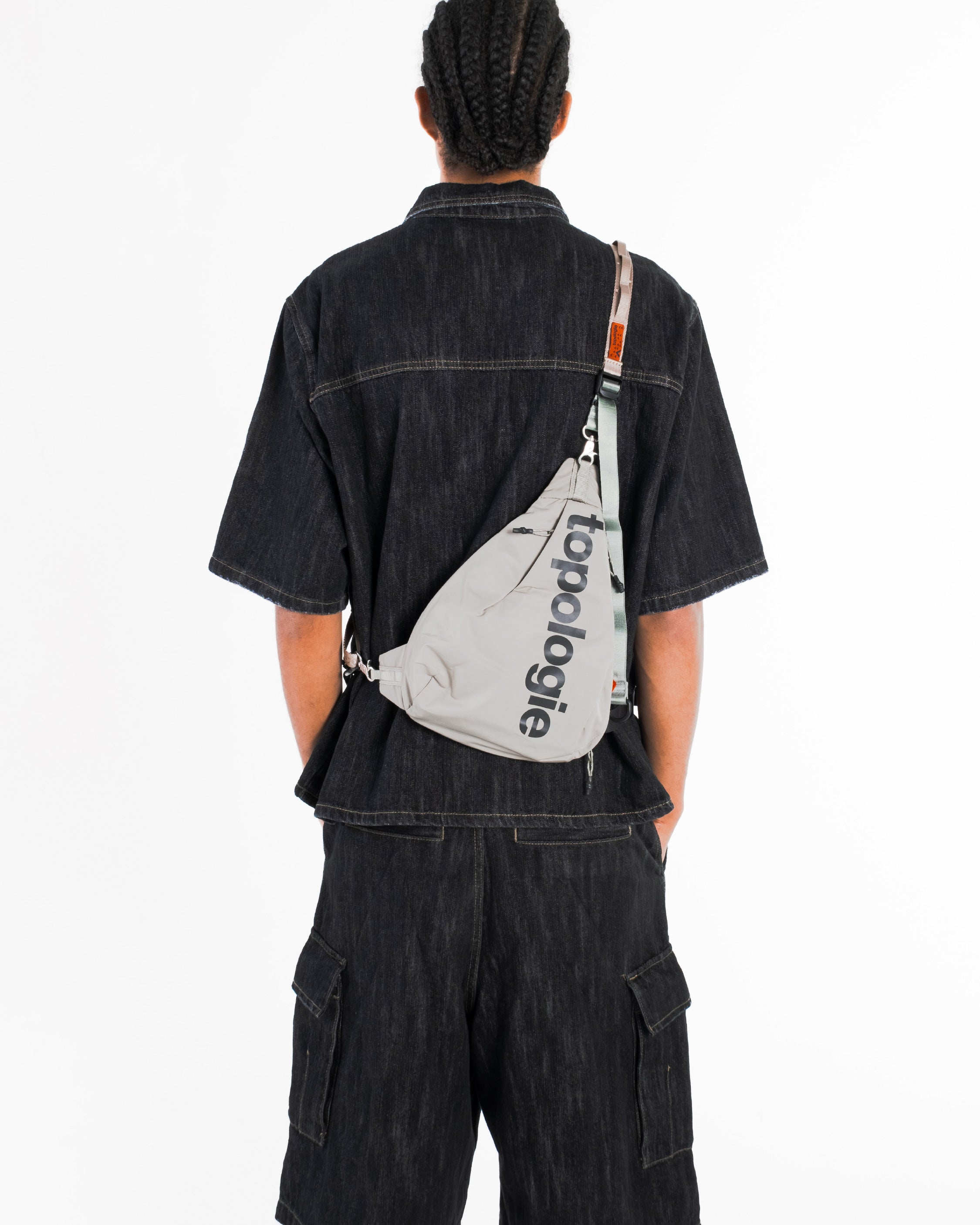Sling Messenger Small / Moss / Sling polyvalent / Bleu marine