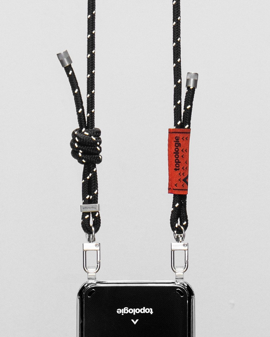 Coque Verdon / Transparente / 6.0mm Noir réfléchissant