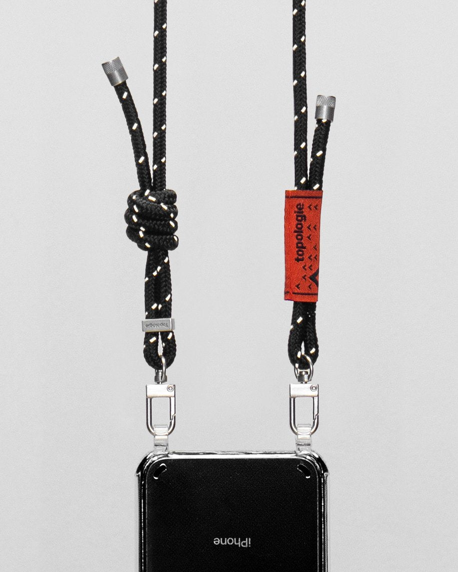 Coque Verdon / Transparente / 6.0mm Noir réfléchissant