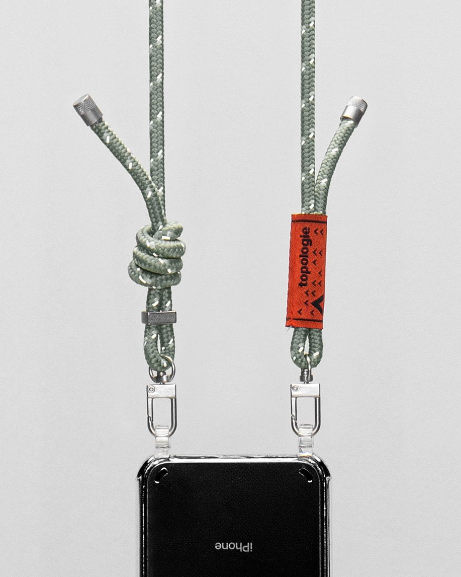 Verdon Phone Case / Clear / 6.0mm Sage Reflective