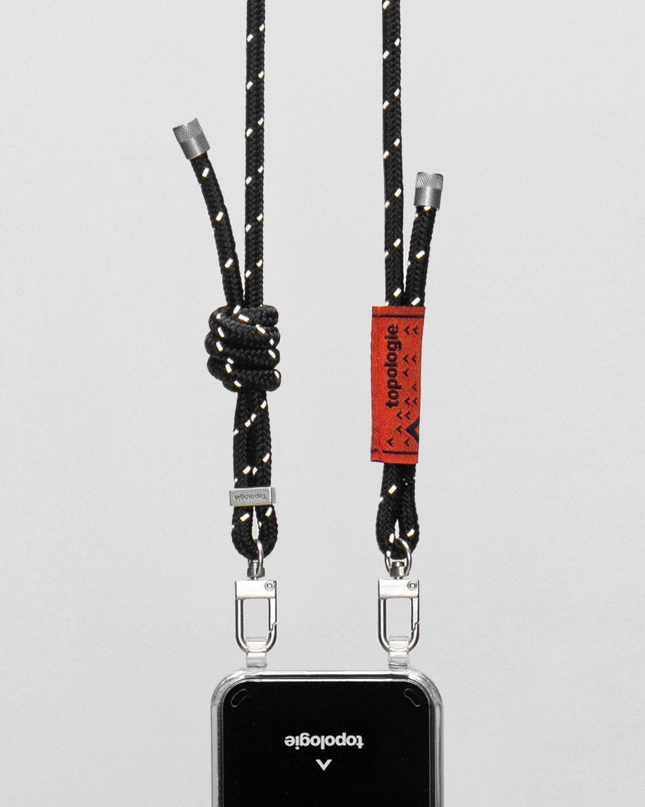 Coque Verdon / Transparente / 6.0mm Noir réfléchissant