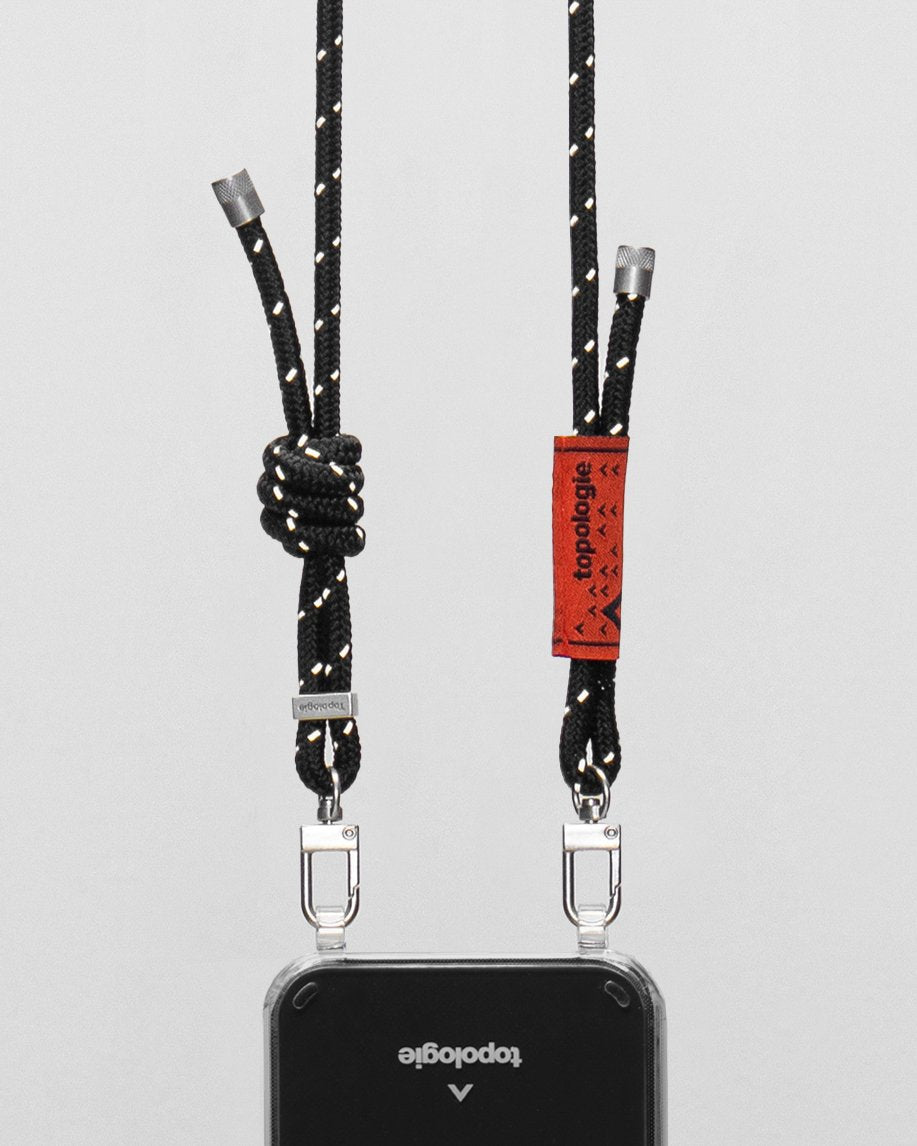 Coque Verdon / Transparente / 6.0mm Noir réfléchissant