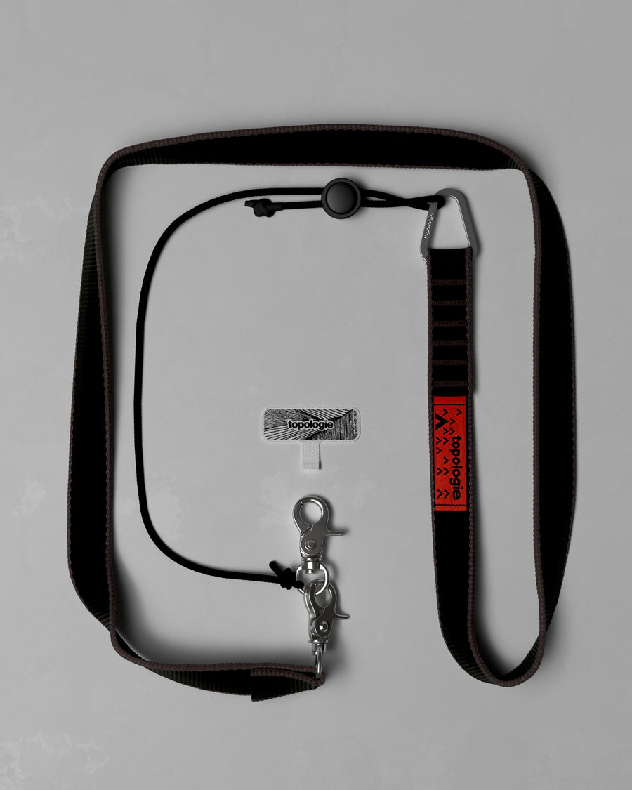 20mm Sling / Black + Phone Strap Adapter