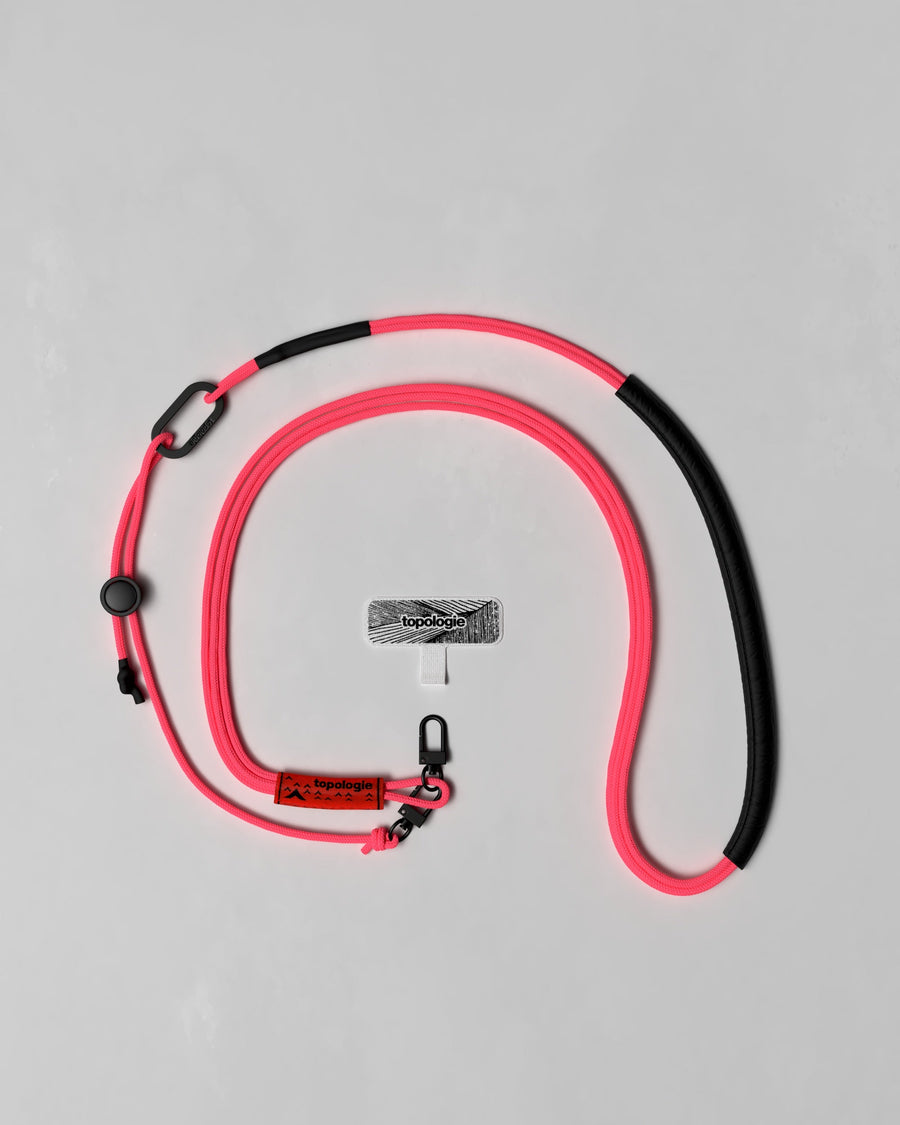 Phone Strap Adapter + 3.0mm Tricord / Neon Pink