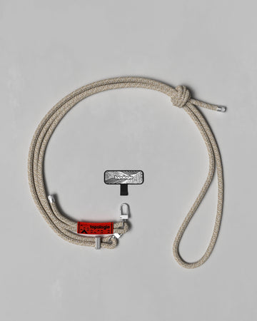 Phone Strap Adapter + Cordon 6.0mm / Mélange Beige