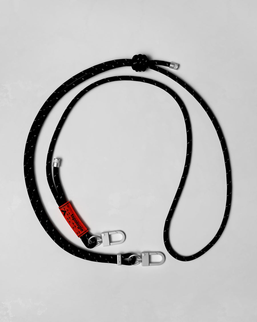 6.0mm Rope / Black Reflective