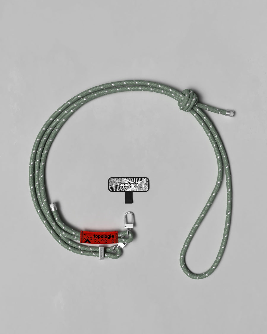 Phone Strap Adapter + 6.0mm Rope / Sage Reflective