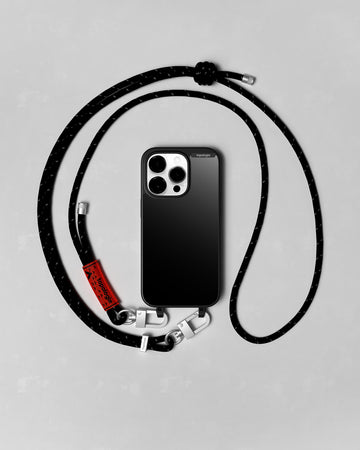 Bump Phone Case / Matte Black / Black Mirror / 6.0mm Black Reflective