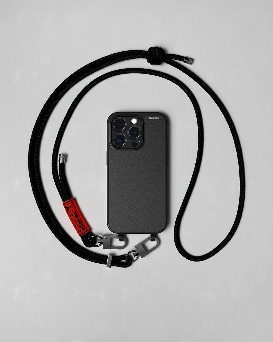 Bump Phone Case / Matte Black / Black / 6.0mm Black Solid