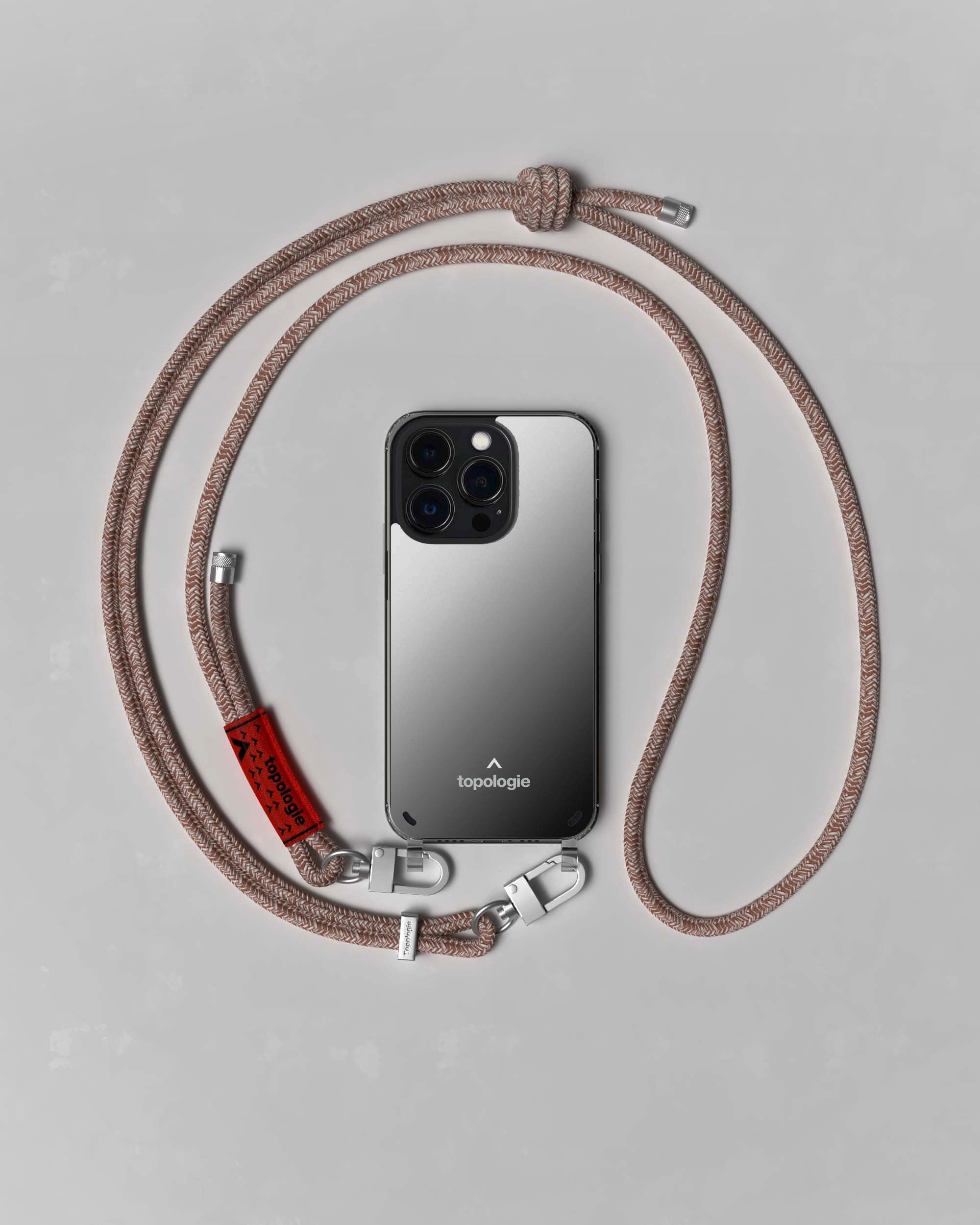 Verdon Phone Case  / Dark Mirror / 6.0mm Peach Melange