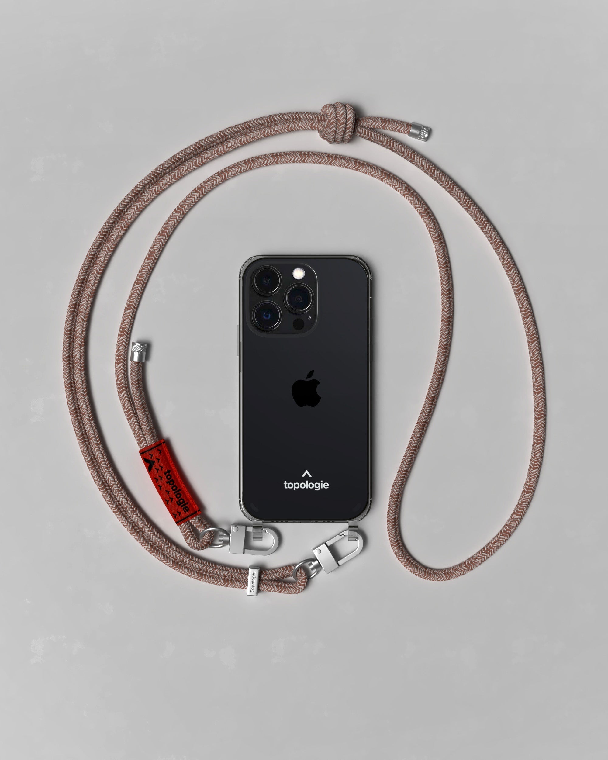 Verdon Phone Case  / Clear / 6.0mm Peach Melange
