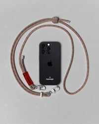 Verdon Phone Case  / Clear / 6.0mm Peach Melange