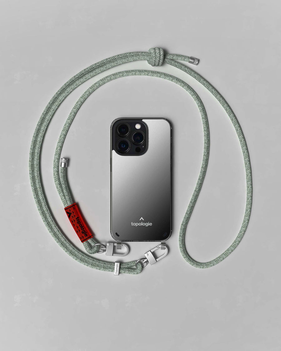 Verdon Phone Case  / Dark Mirror / 6.0mm Sage Melange