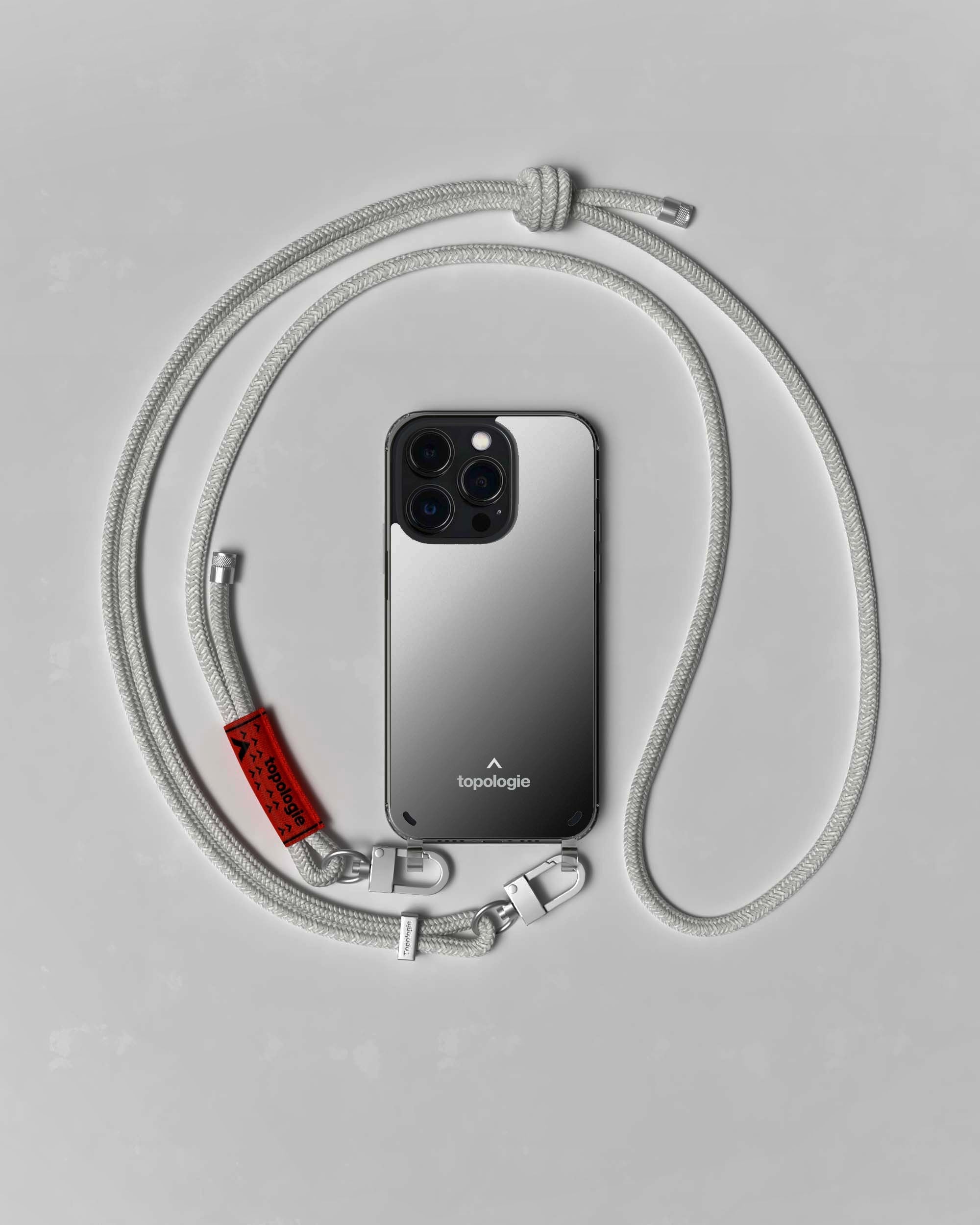 Verdon Phone Case  / Dark Mirror / 6.0mm Snow White Melange