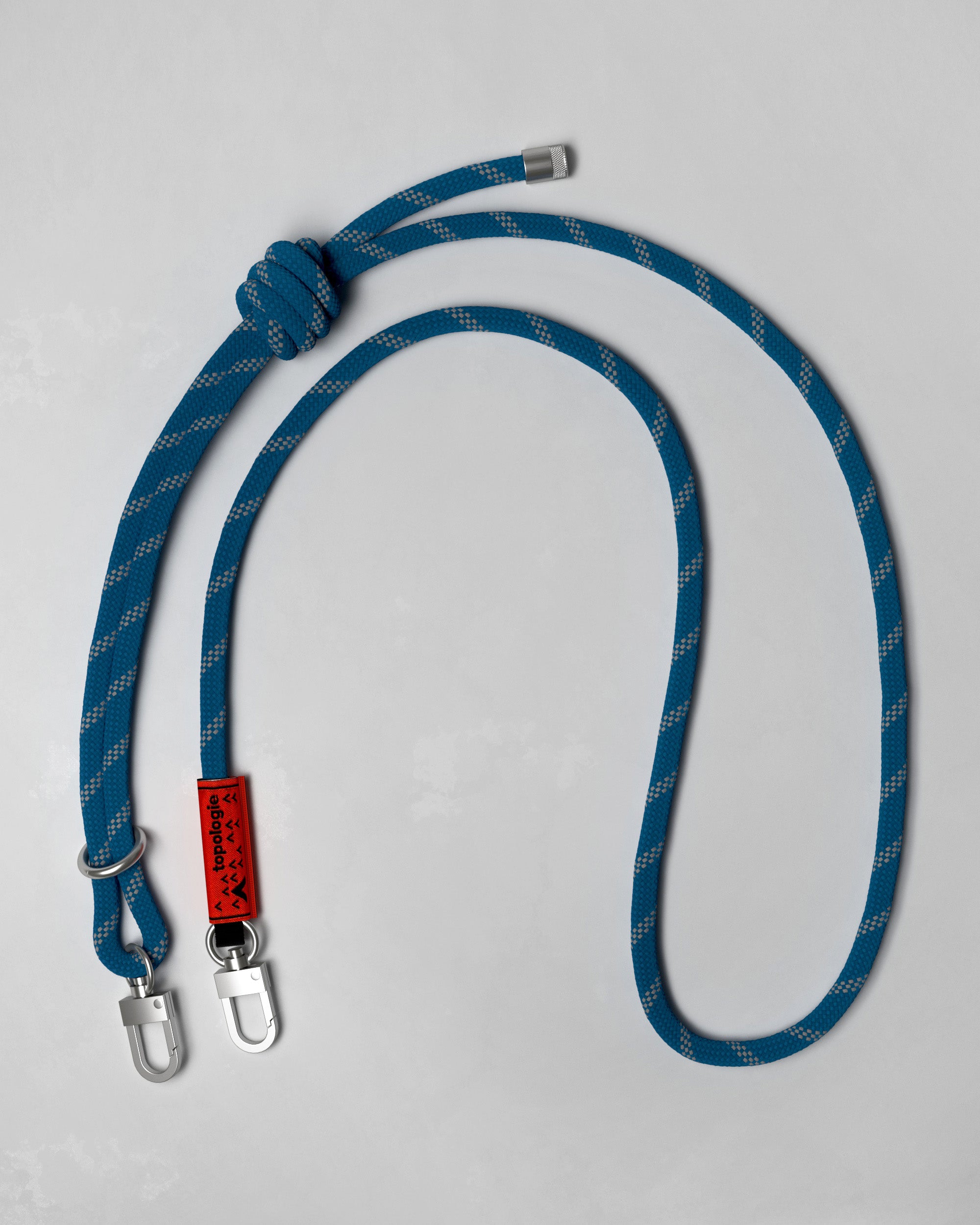  Cordon 8.0mm / Bleu Turquoise Réfléchissant