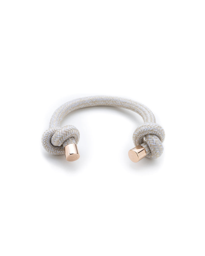 Bijoux Topologie - Bracelet Rope Knot Cuff par Camilla De Feo 