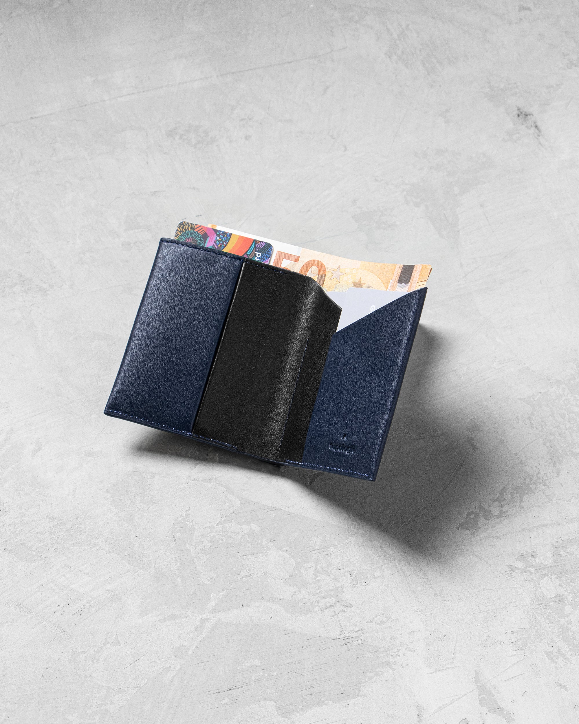 Slim Coin Wallet Black